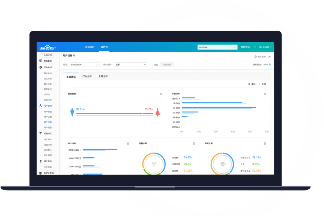 網(wǎng)站推廣繞不過的，百度統(tǒng)計！不寫代碼！給網(wǎng)站添加統(tǒng)計分析